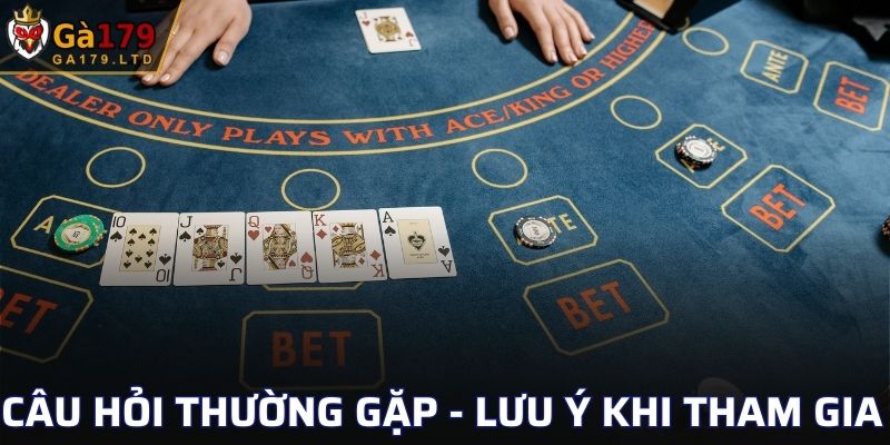 Câu hỏi thường gặp - Lưu ý khi tham gia cá cược