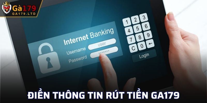 Điền chính xác các thông tin giao dịch theo yêu cầu
